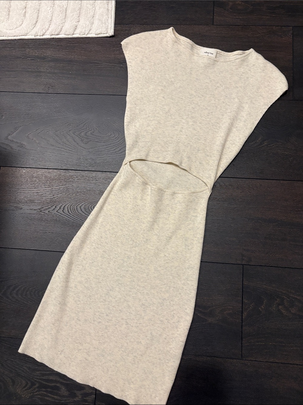 Wilfred Aritzia knit dress cut out